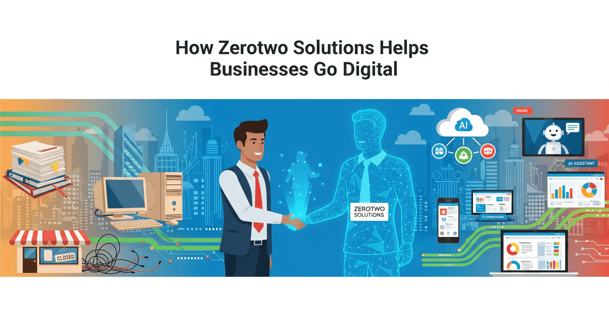 How Zerotwo Solutions Helps Businesses Go Digital