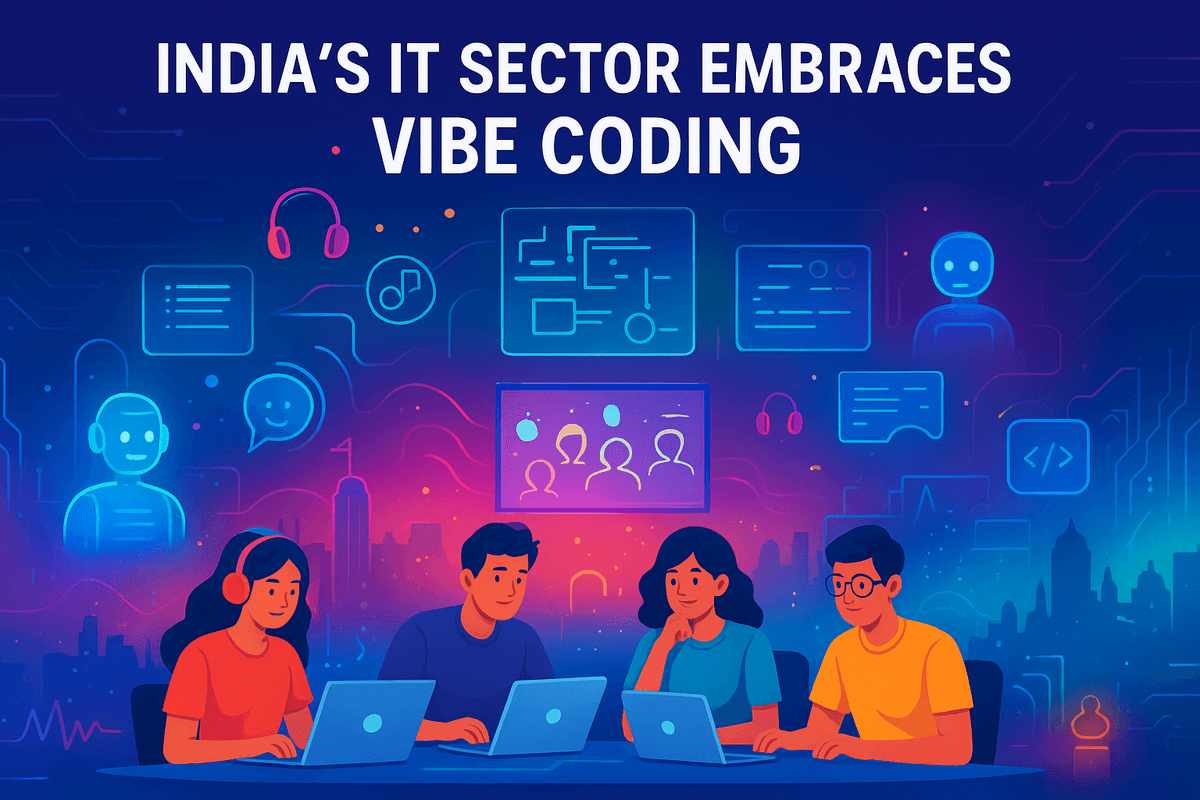 India's IT Sector Embraces Vibe Coding