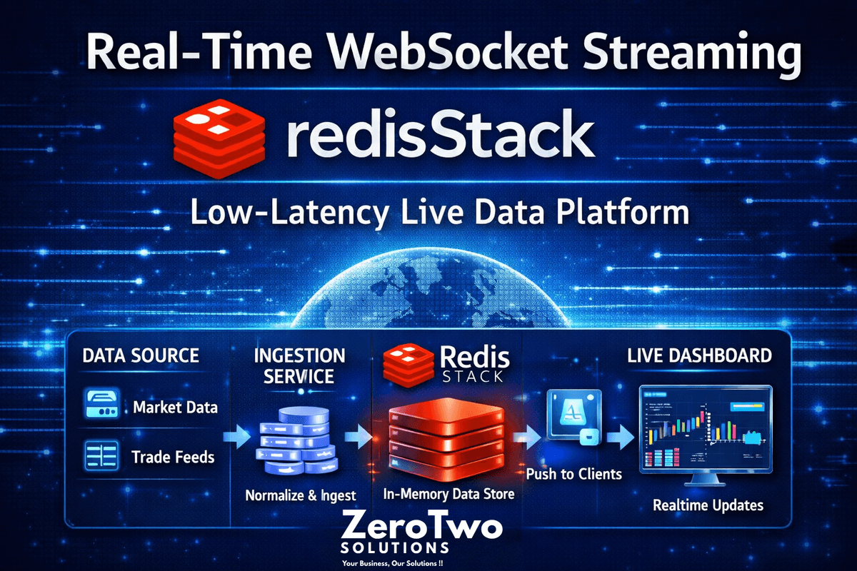 Real-Time WebSocket Streaming with Redis Stack Low Latency Platform