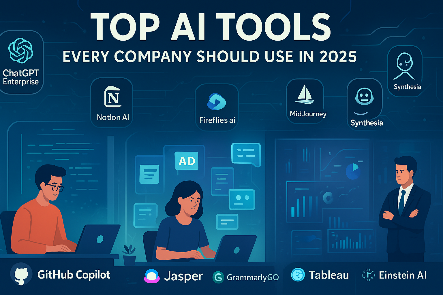 Top AI Tools Every Company Should Use in 2025 | ZeroTwo Solutions